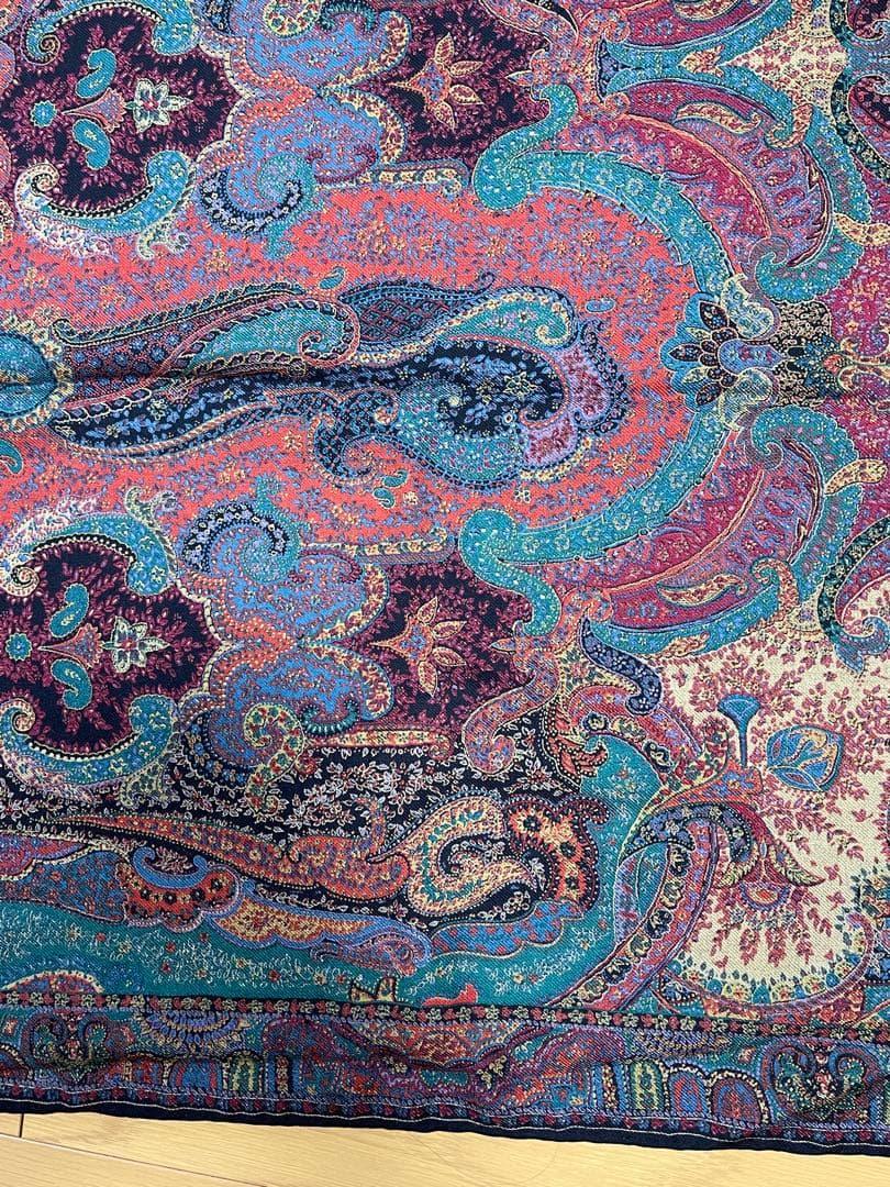 ETRO エトロ ストール　大判ペイズリースカーフ