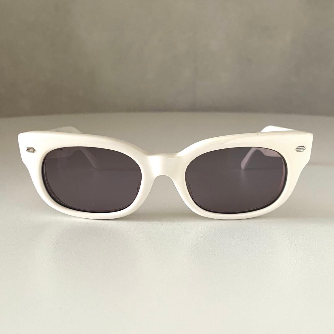 名作 EFFECTOR fuzz White ホワイト 眼鏡 メガネ ibe
