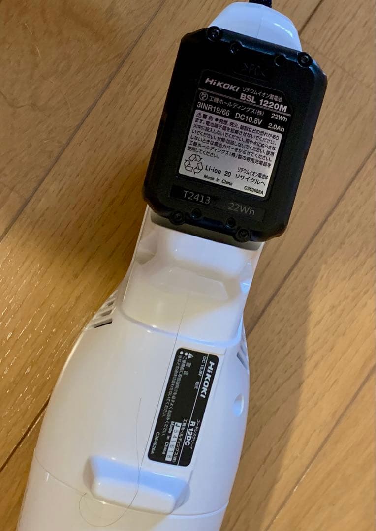 日曜日価格　ハイコーキ コードレスクリーナ Ｒ１２ＤＣ　紙フィルター付