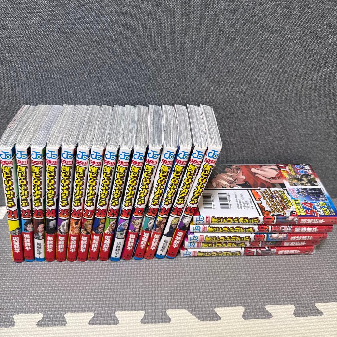 僕のヒーローアカデミア　漫画1巻〜40巻(36巻〜40巻は新品未開封)
