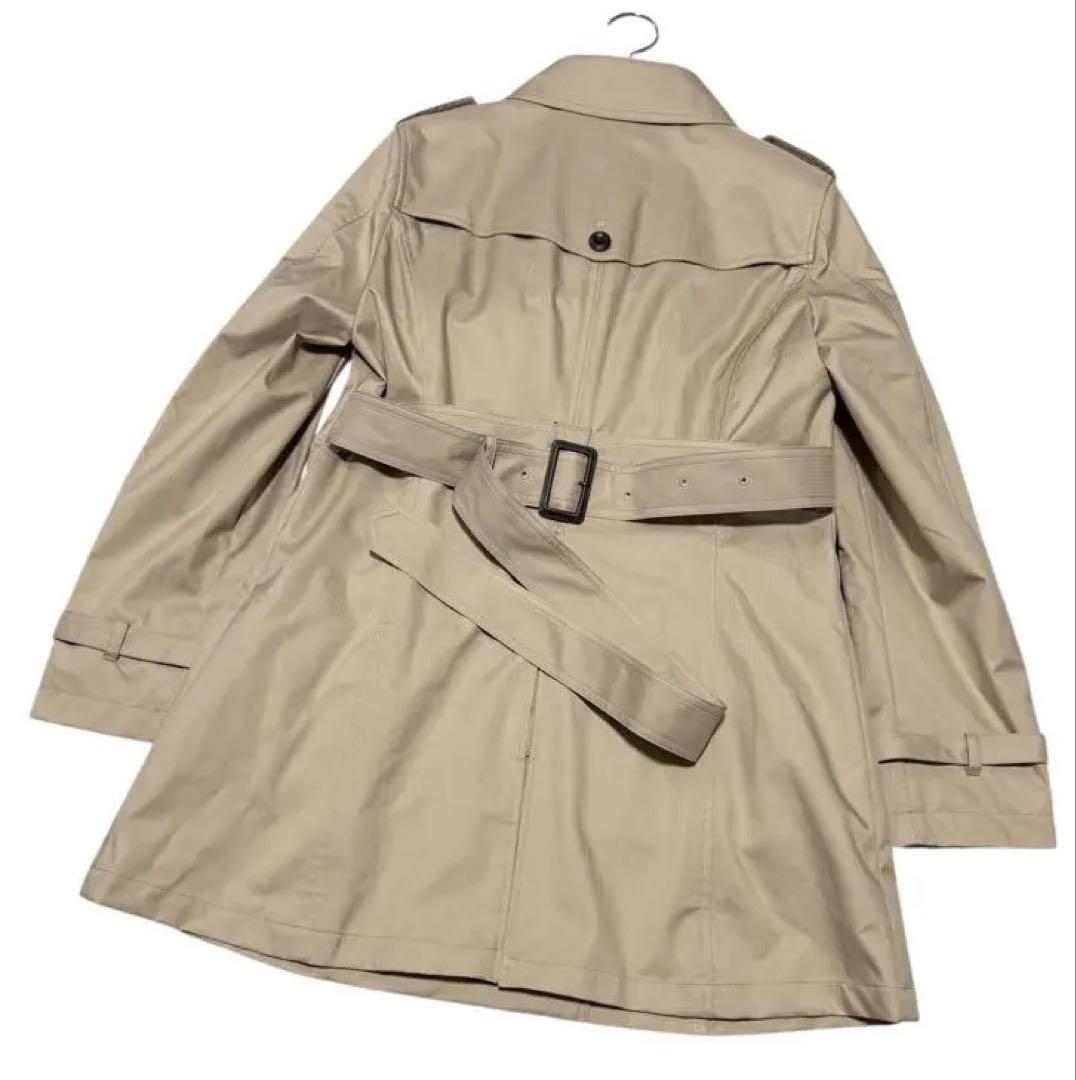 新品AOKI　n♡line 2WAYトレンチコート　ベージュ　大きいサイズ15号