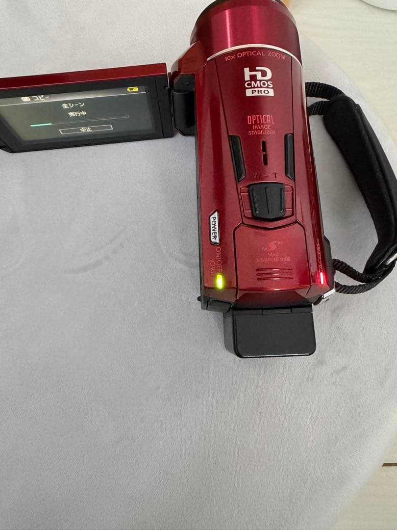 Canon iVIS HF M52 ビデオカメラ 本体 レッド