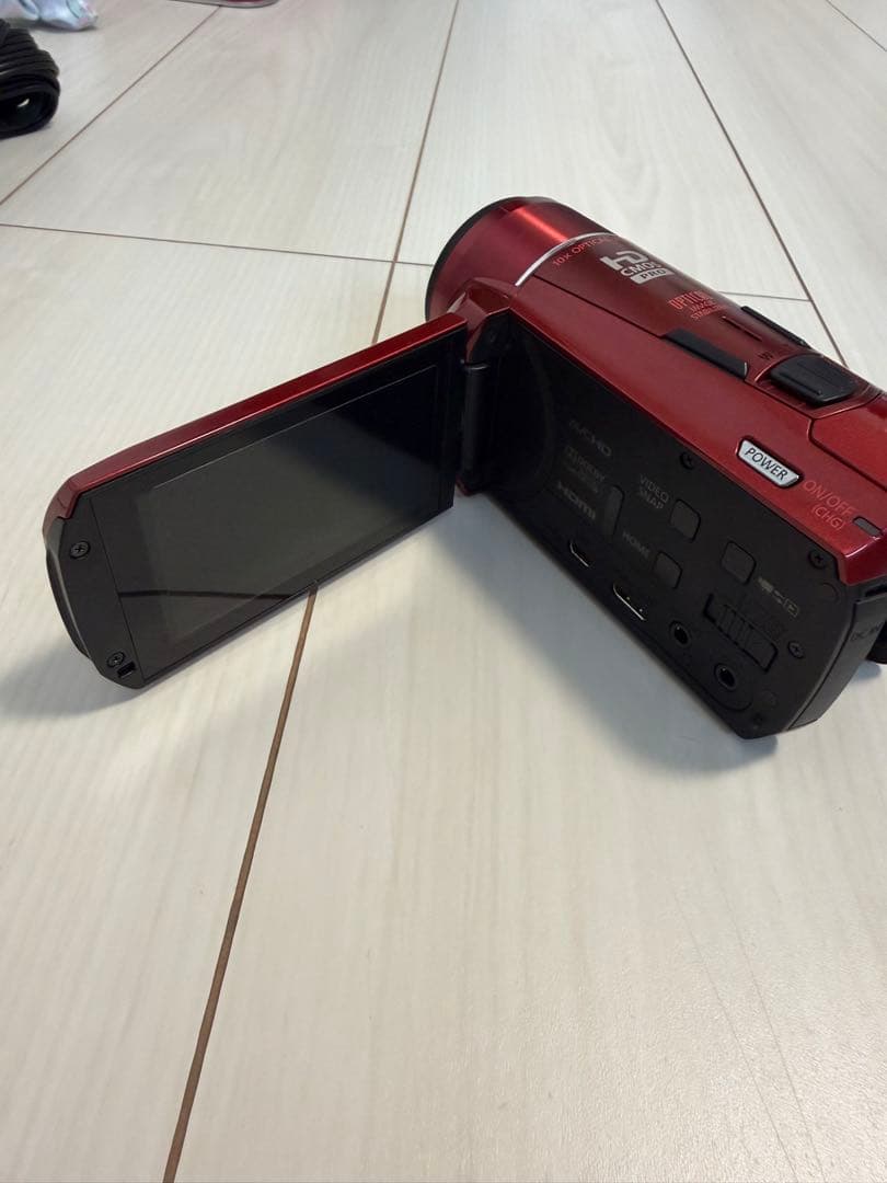 Canon iVIS HF M52 ビデオカメラ 本体 レッド