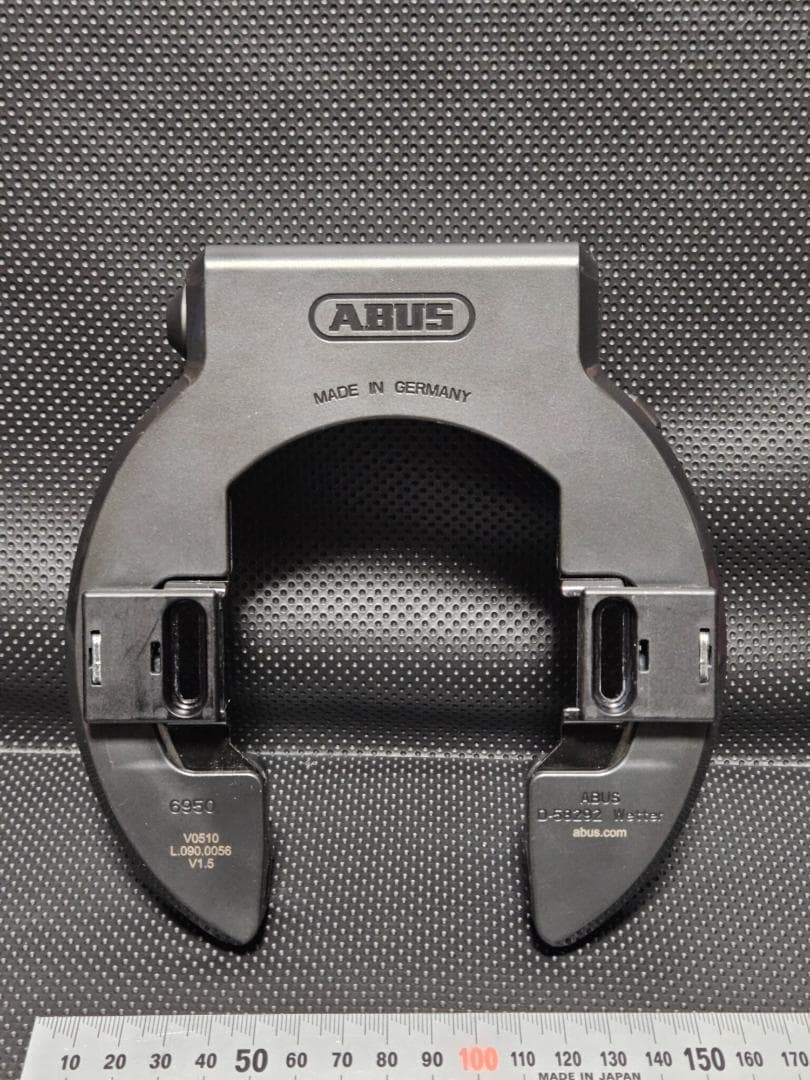 ABUS 6950M フレームロック + 6KS/100 チェーン + バッグ