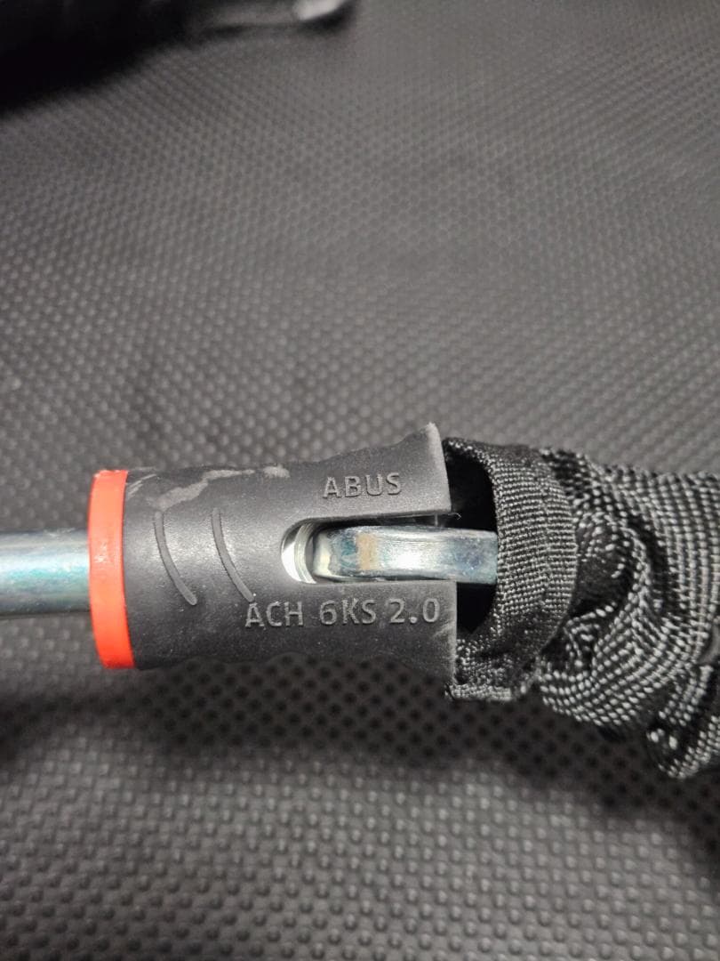 ABUS 6950M フレームロック + 6KS/100 チェーン + バッグ