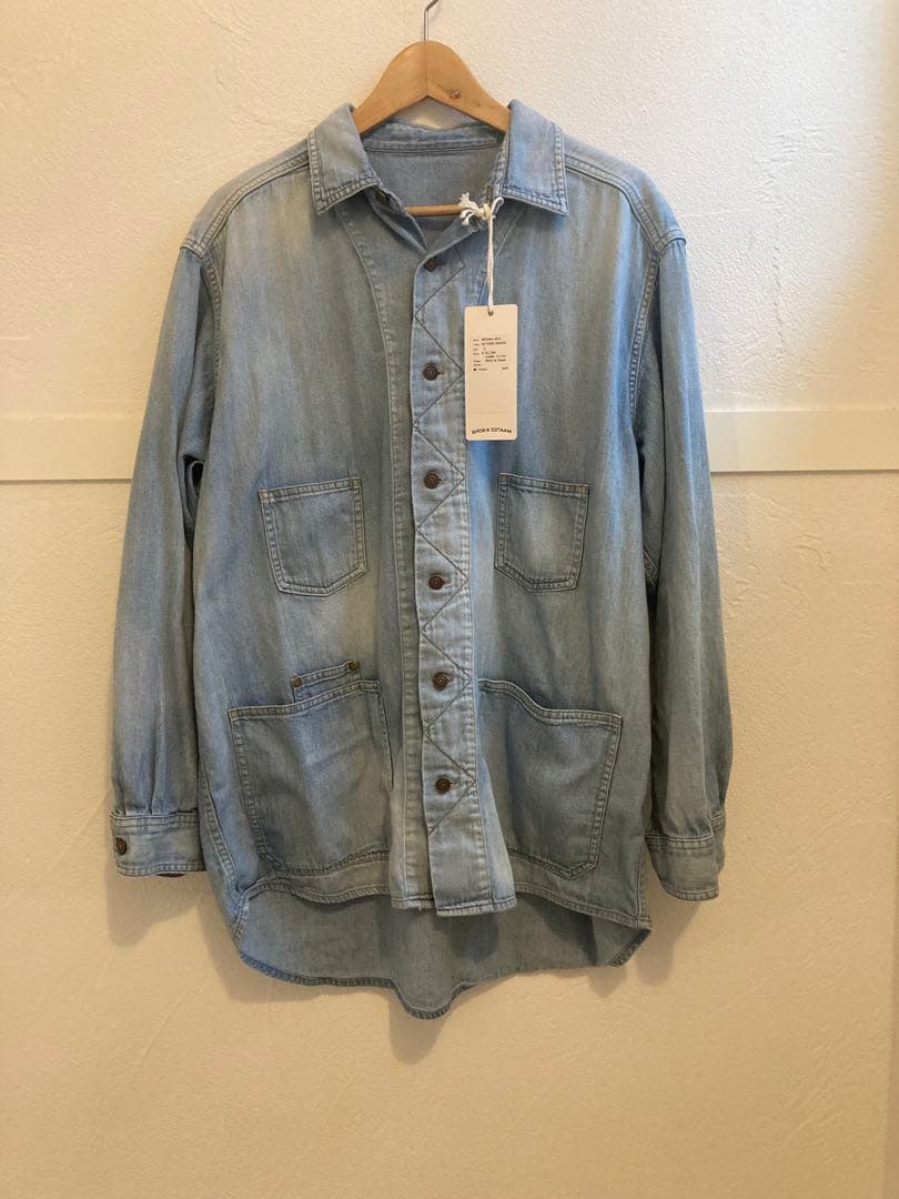 ジャケット・アウター MAATEE&SONS 25AW DENIM SHIRTS COVERALL