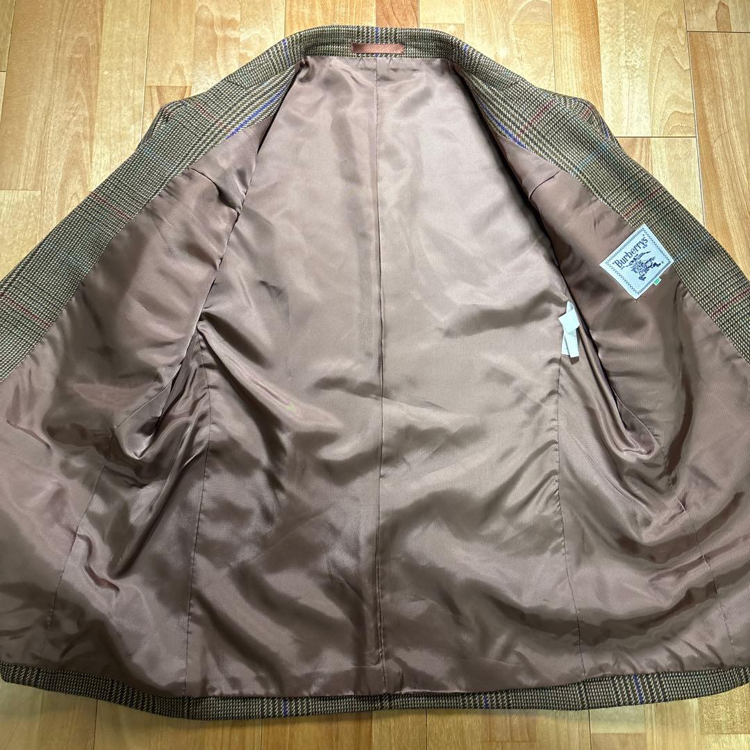 ゆっきー 　90s BURBERRY バーバリー　チェック柄テーラード