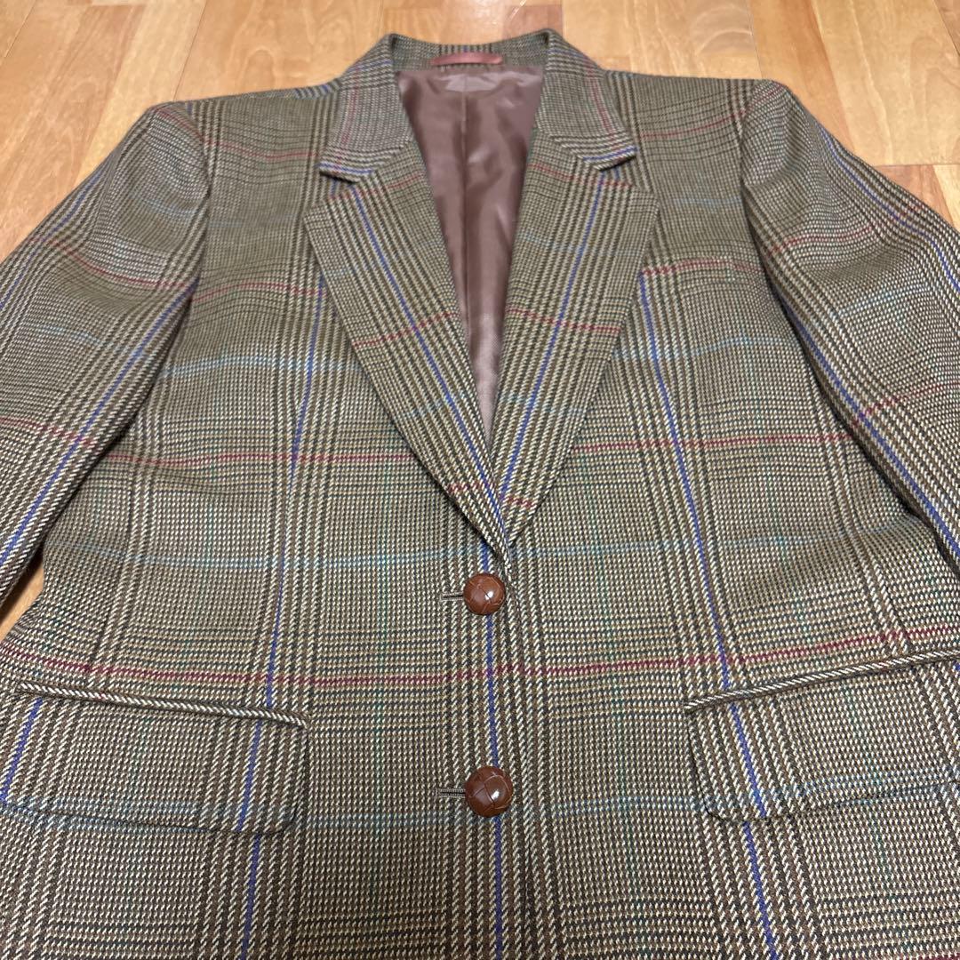 ゆっきー 　90s BURBERRY バーバリー　チェック柄テーラード
