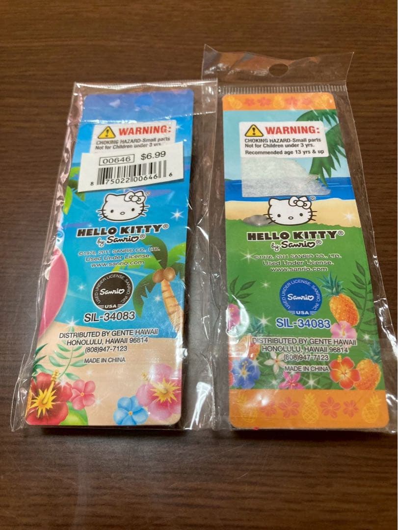 希少 激レア 新品 ご当地 ハローキティ ハワイ ウクレレ 日焼け ストラップ