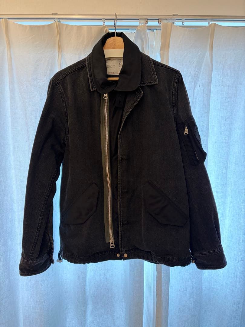 sacai Jacket モデル着用新品同様　2026SS 定価137,500円