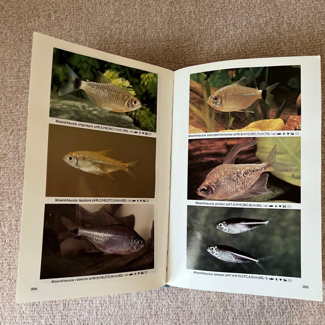 洋書　Dr. Axelrod's Mini-Atlas 淡水魚