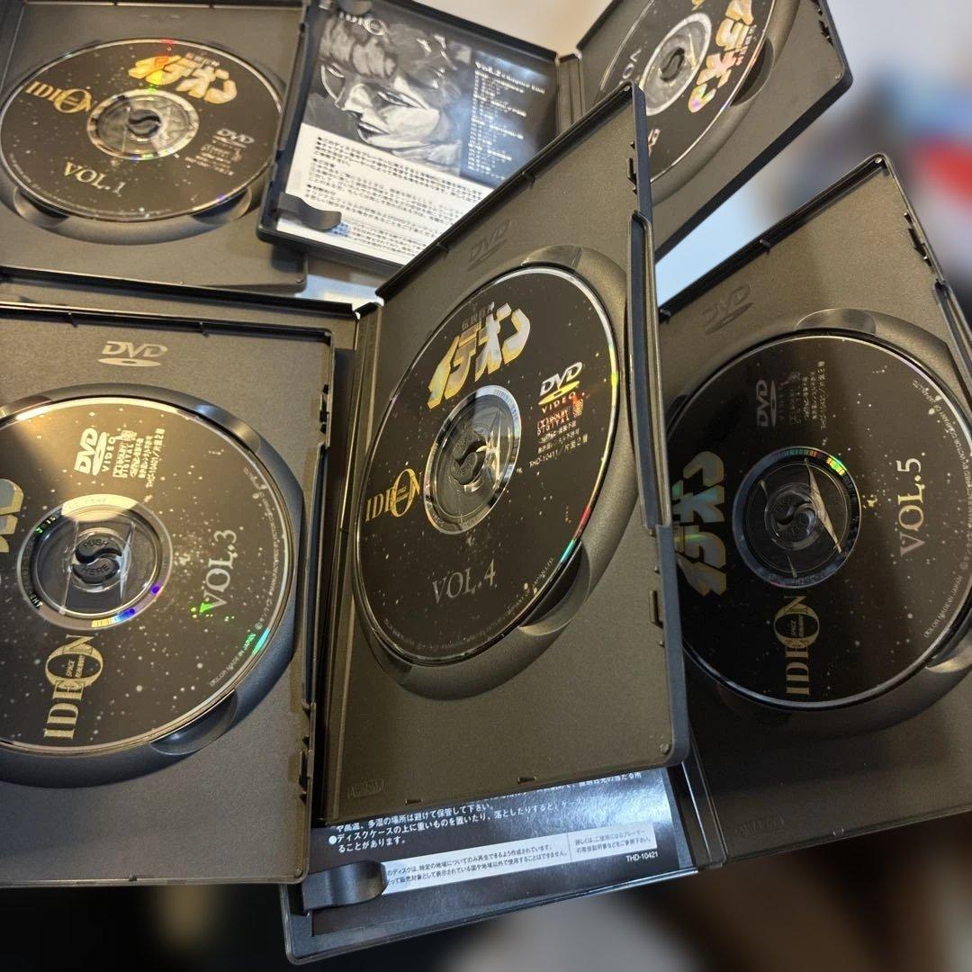 伝説巨神イデオン DVD-BOX PART1&2〈10枚組〉 富野由悠季　希少