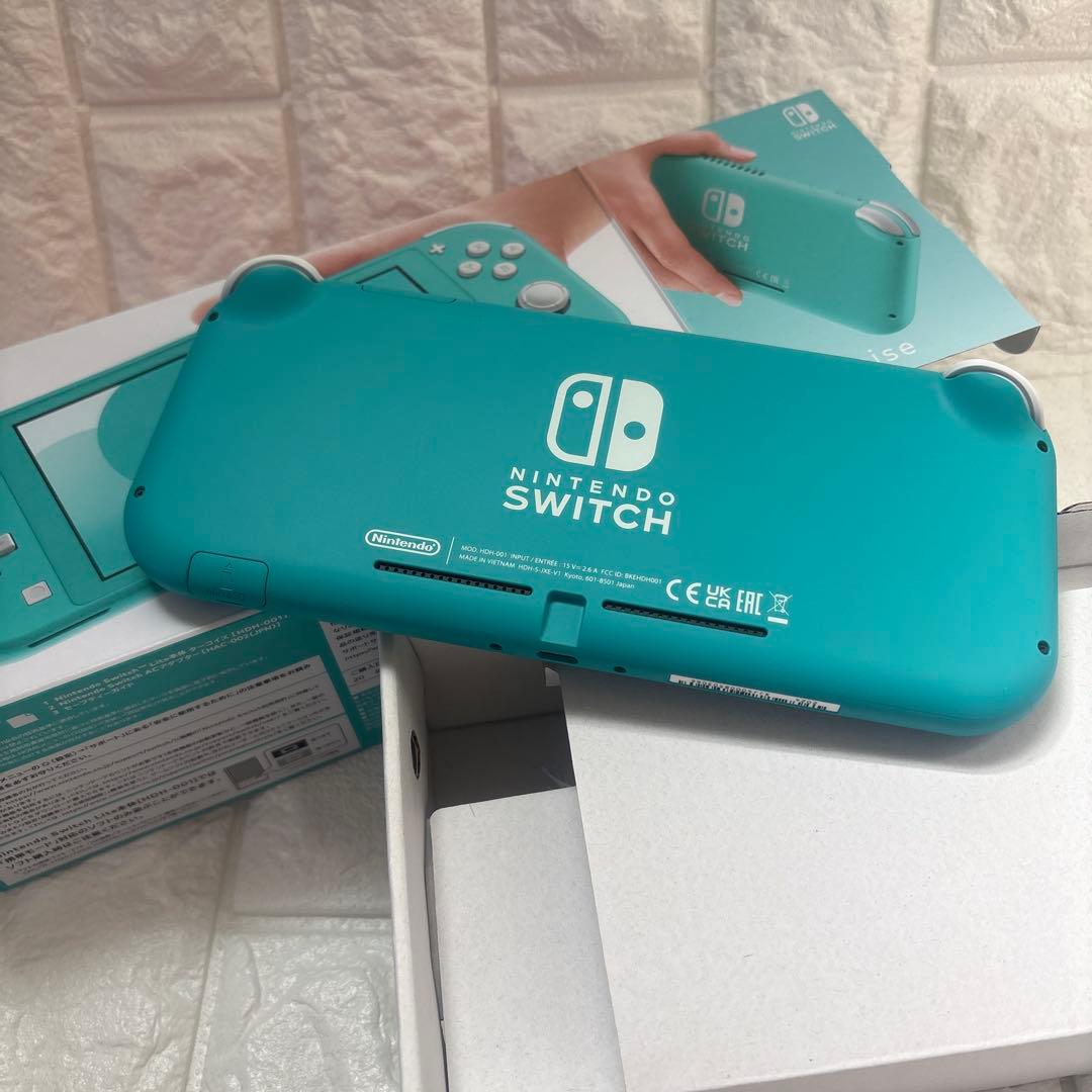 【超美品】Nintendo Switch Lite ターコイズ　即発送　1