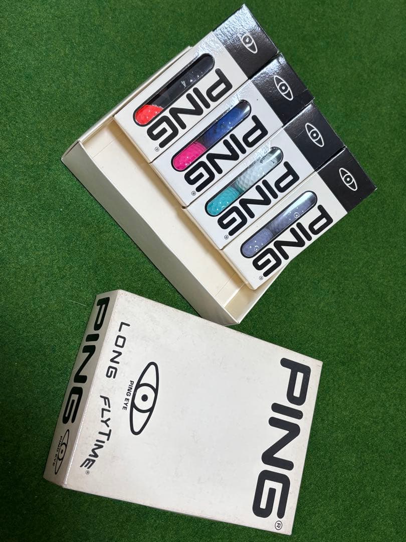 ②PING ツートンカラー ボール ヴィンテージ 1BOX