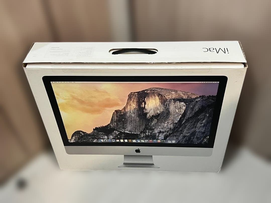 n*x様 【美品・メモリ24GB】iMac 27インチ Late 2013（元箱