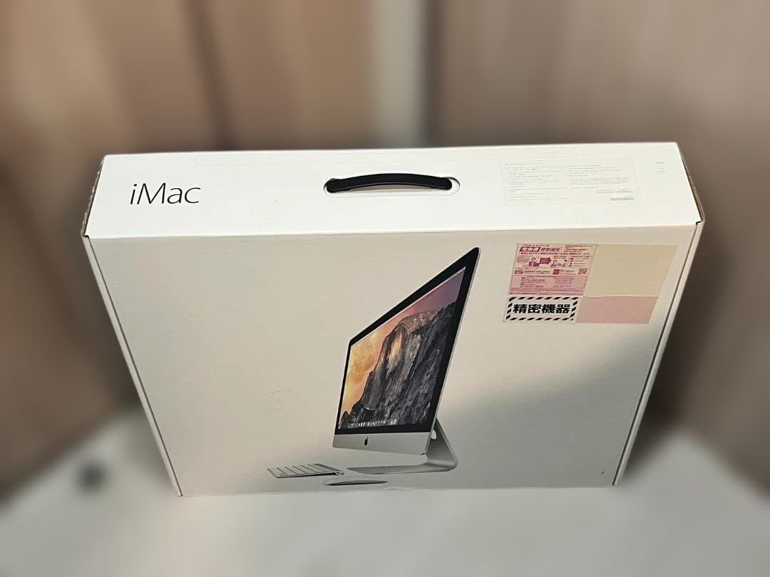 n*x様 【美品・メモリ24GB】iMac 27インチ Late 2013（元箱