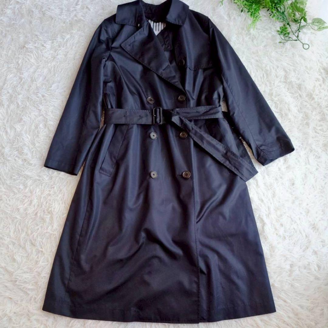 ◾︎極美品◾︎ マッキントッシュフィロソフィー ライナー付撥水コート ネイビー 36