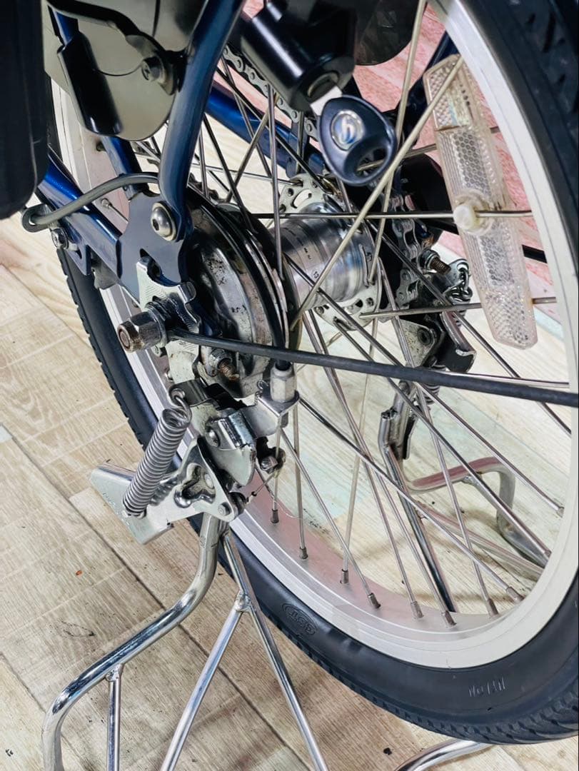 ZK3708 電動自転車 パナソニック ギュット 子供乗せ 20インチ 送料無料