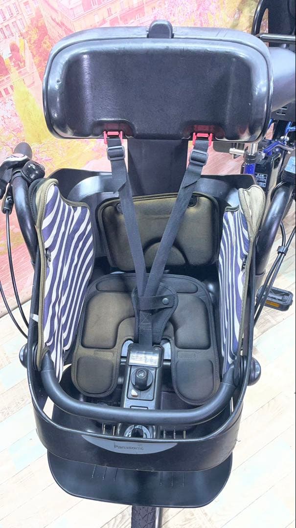 ZK3708 電動自転車 パナソニック ギュット 子供乗せ 20インチ 送料無料