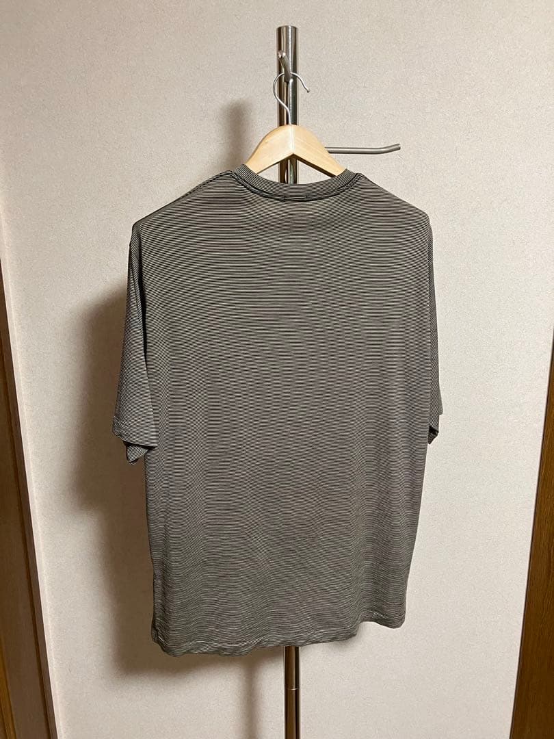 comoli サマーウール天竺TシャツBORDERサイズ3