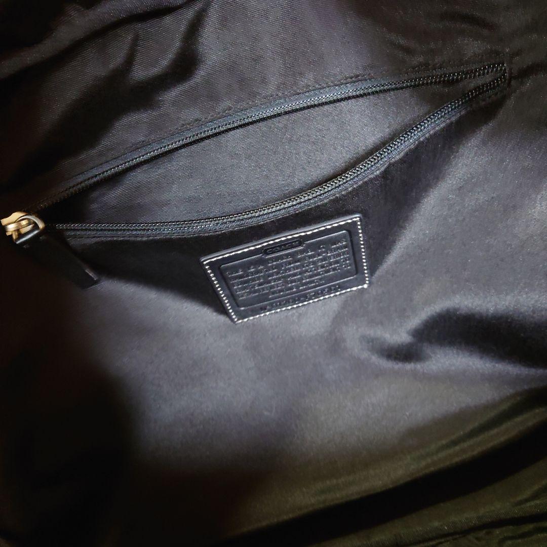 【希少ブラック】COACH ブラック ボストンバッグ
