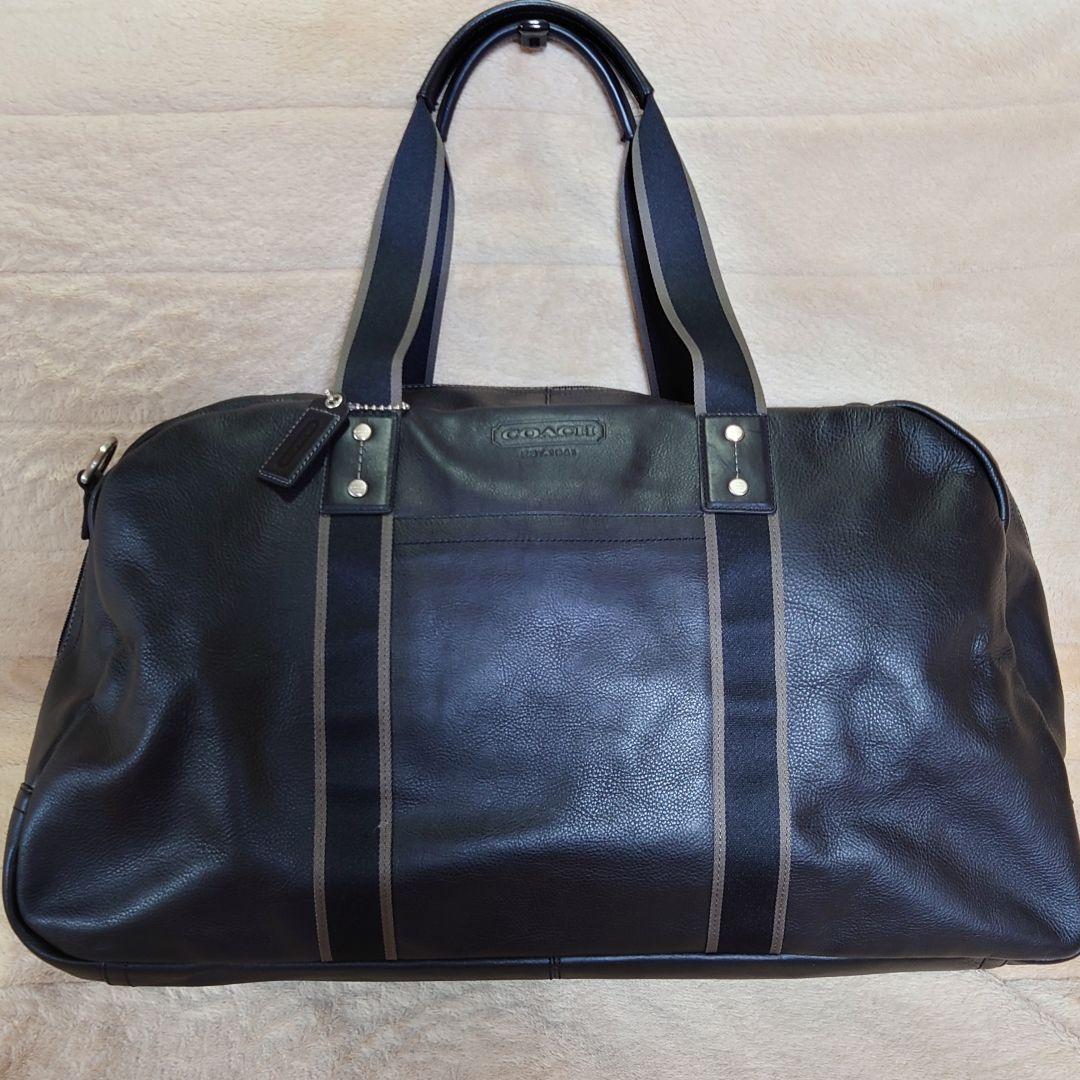 【希少ブラック】COACH ブラック ボストンバッグ
