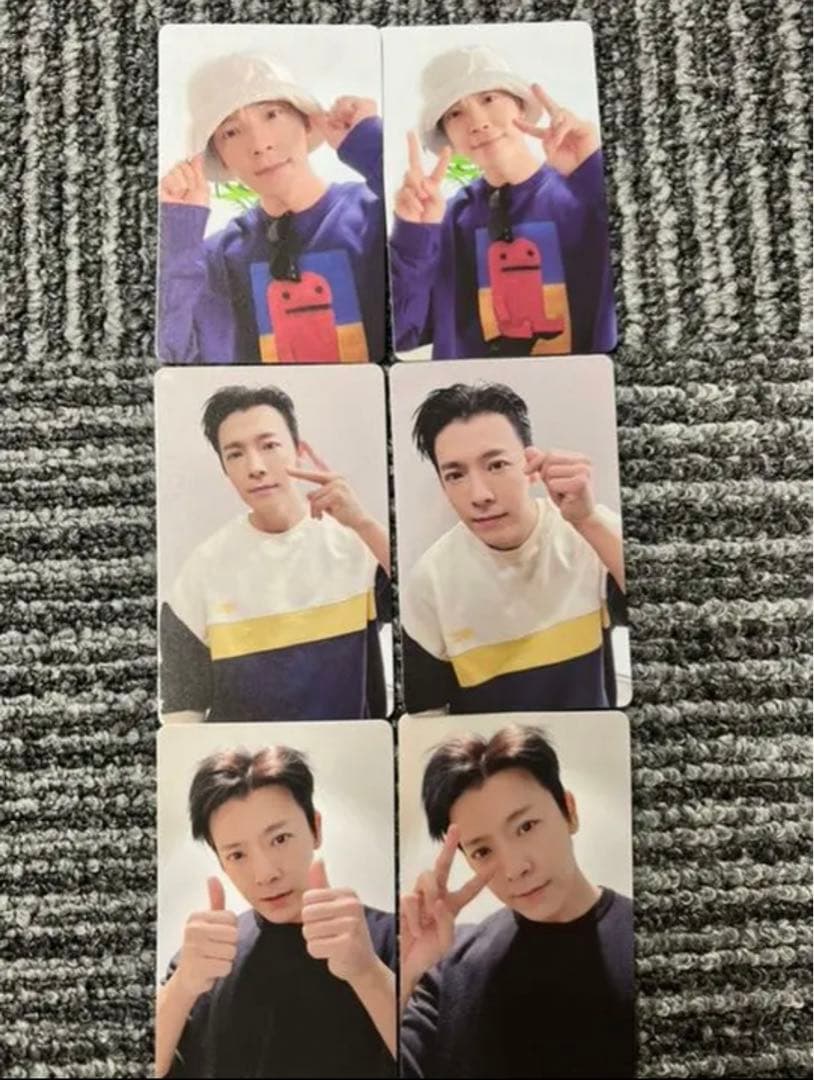 super junior d&e  中国　サイン会　ドンへ　トレカ セット