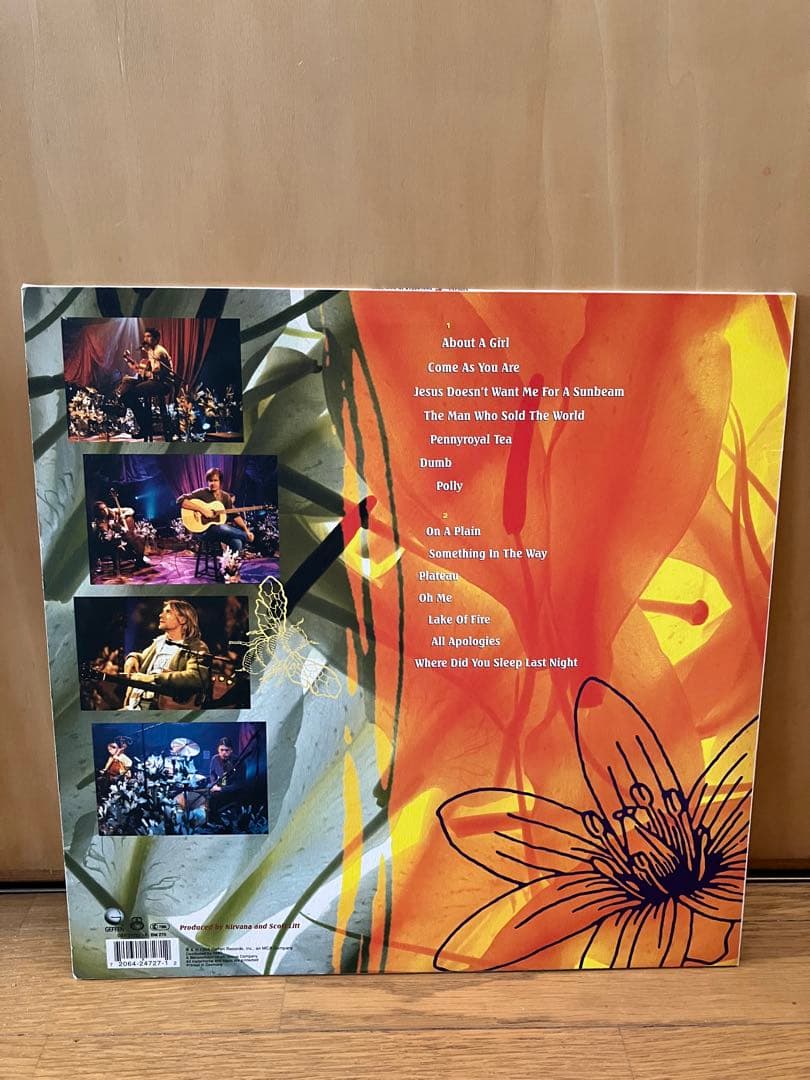 洋楽 NIRVANA MTV UNPLUGGED IN NEW YORK