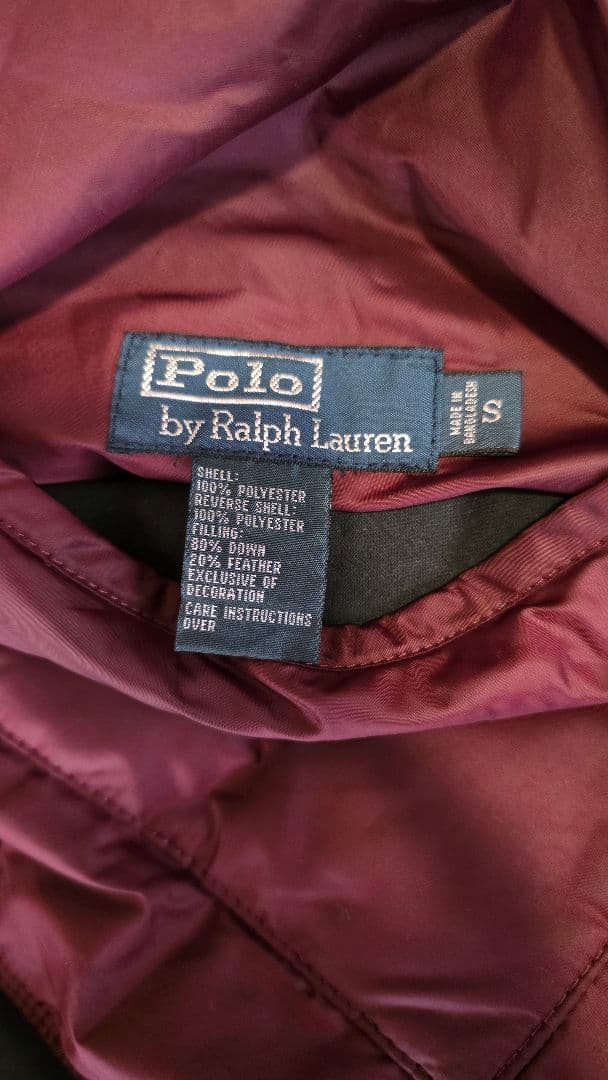 POLO ラルフローレン リバーシブル ダウンベスト