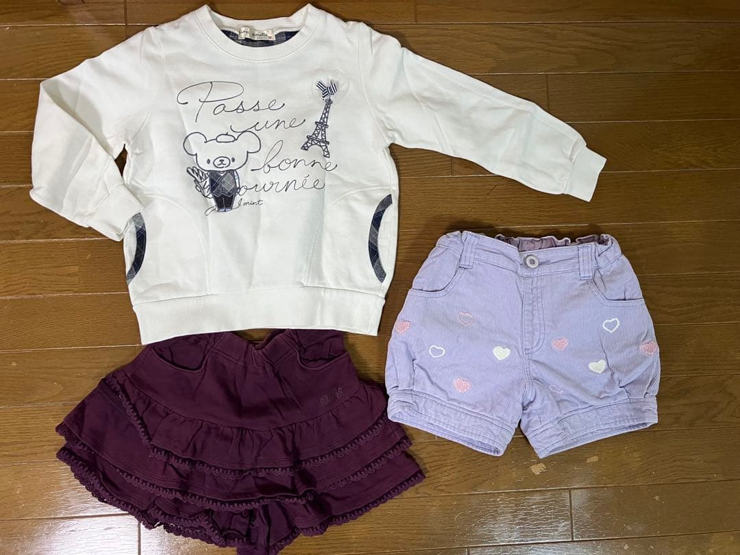 子供服まとめ売り(130サイズ)メゾピアノ他③