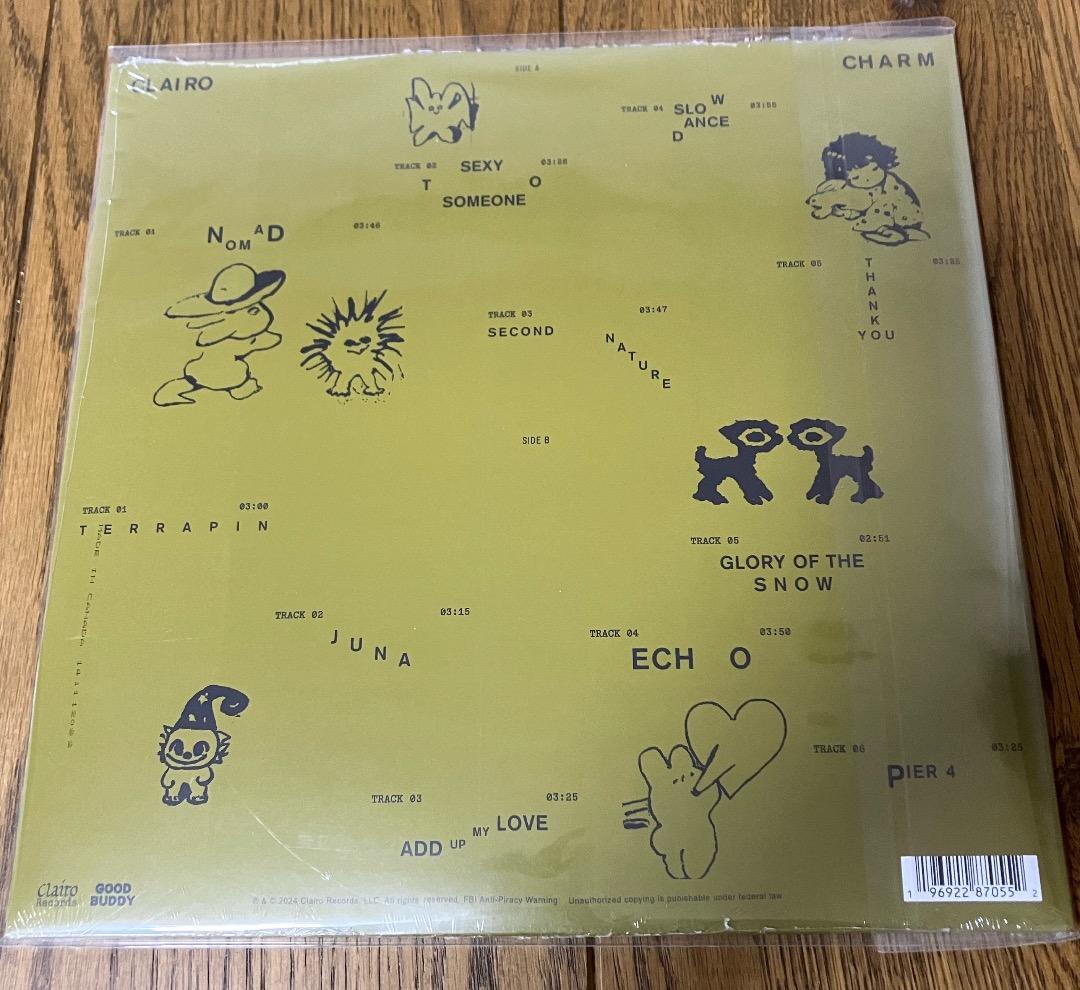 Clairo / Charm アナログレコード Black Vinyl 新品