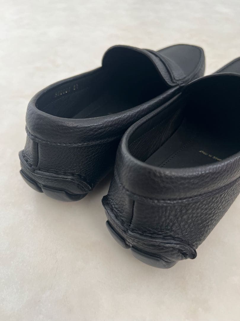【新品・箱付き】PRADAメンズ ドライビングシューズ モカシン ブラック