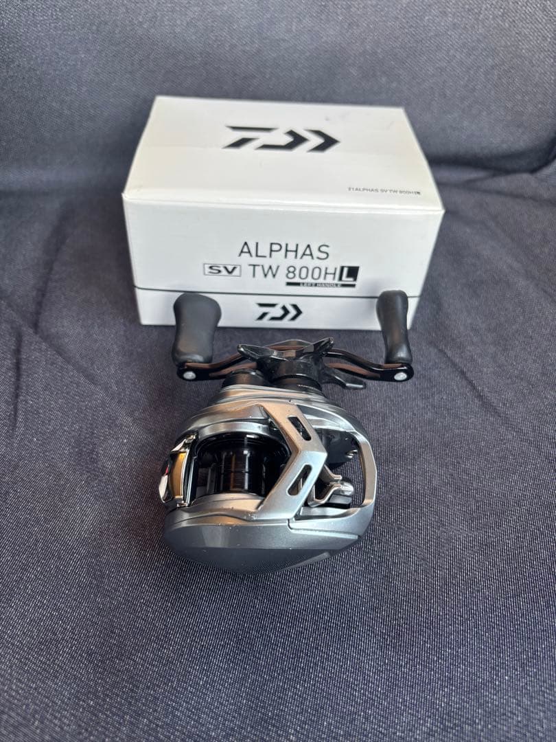 ダイワ 21アルファス SV TW 800HL ベアリング追加