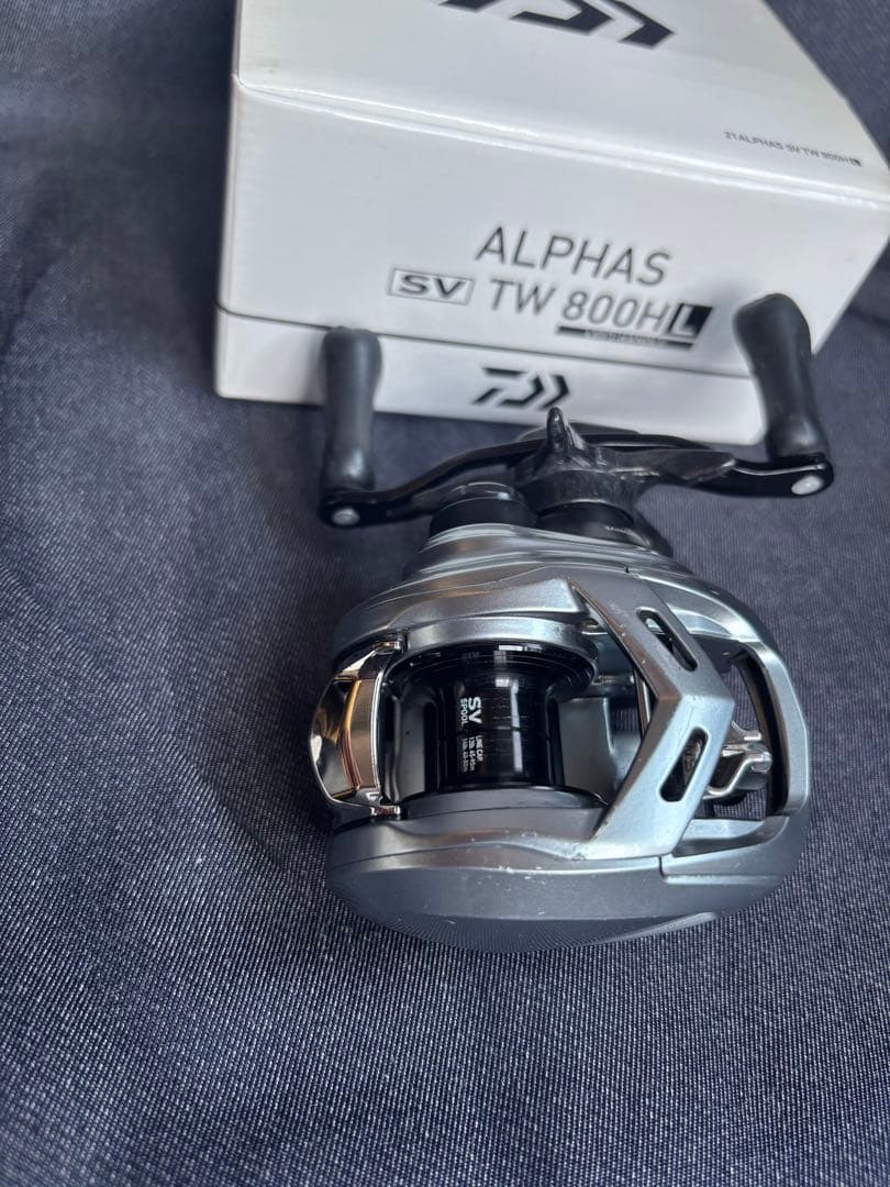 ダイワ 21アルファス SV TW 800HL ベアリング追加