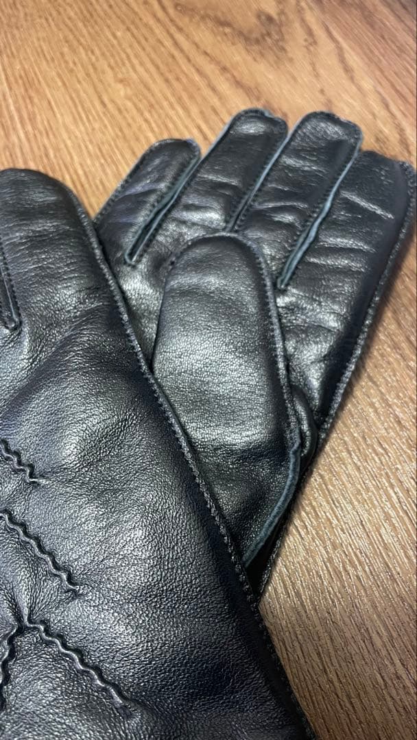 Vivienne Westwood 手袋 レザー 本革 グローブ 黒　ブラック