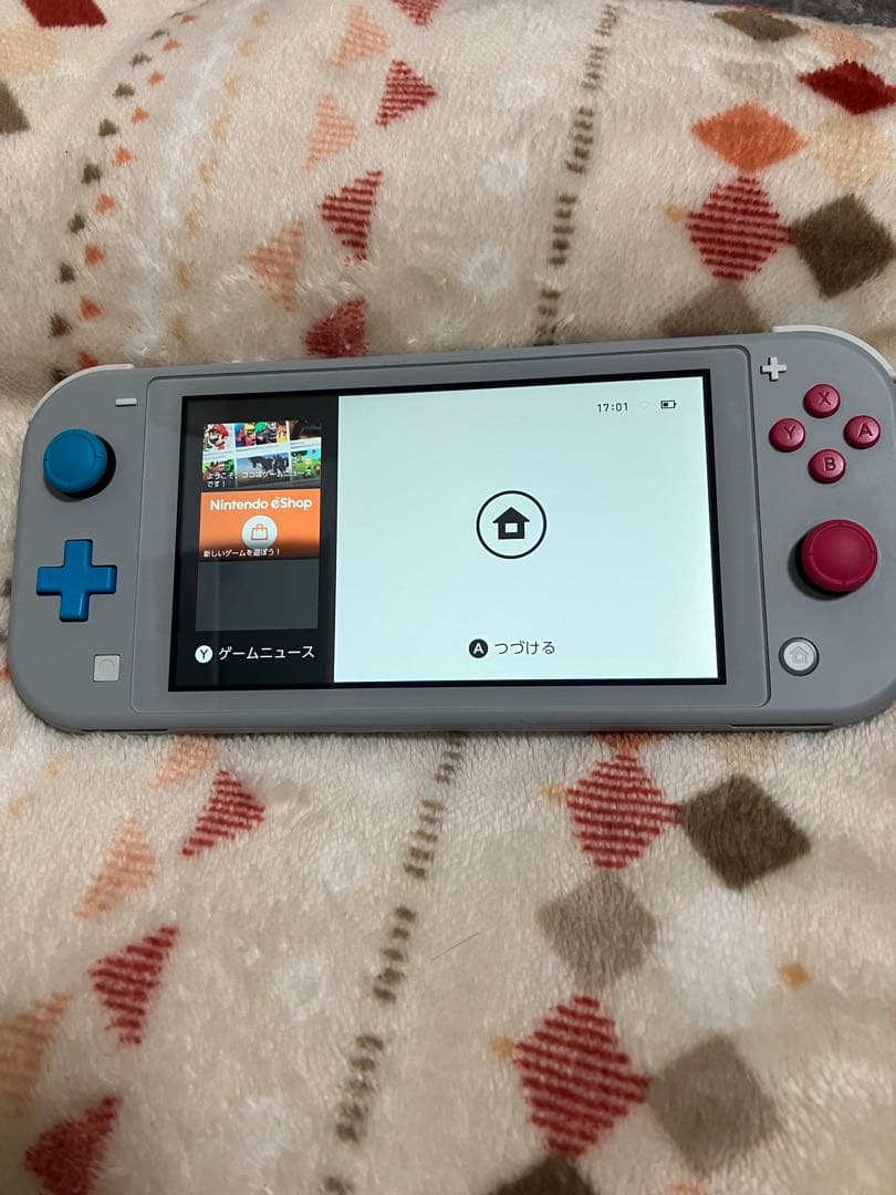 Nintendo Switch Lite グレー　ポケモン　箱なし　充電器なし