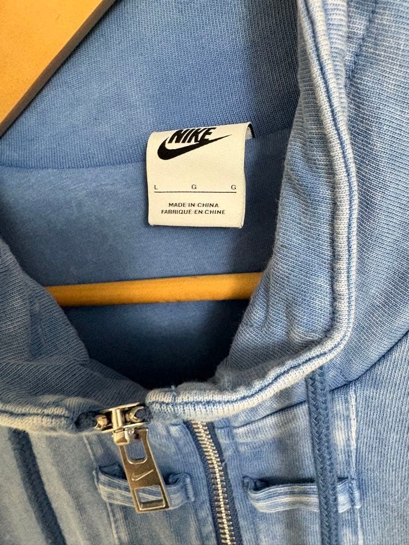 G*n様 NIKE パーカー デニム ジャケット