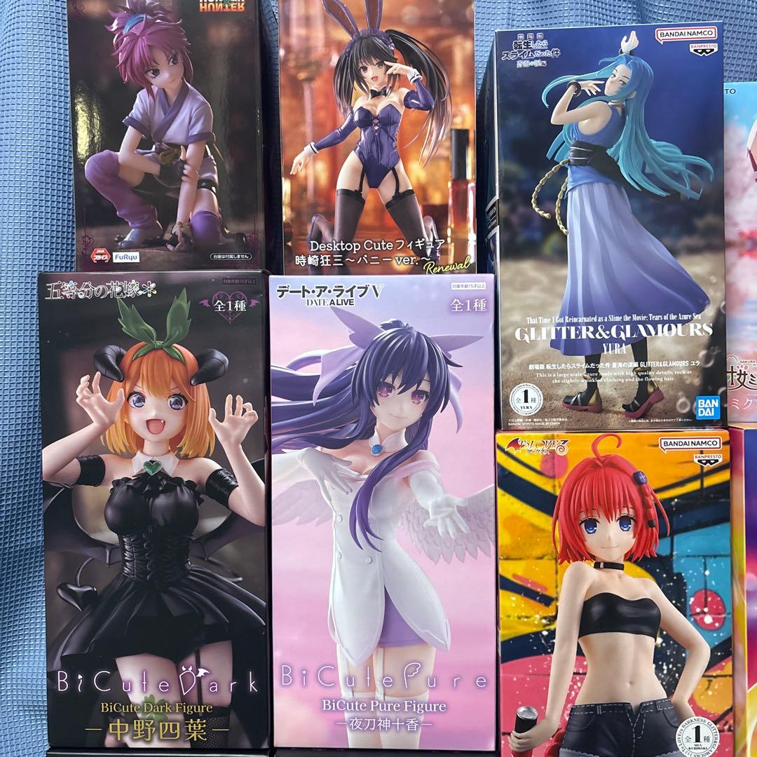 （新作あり）未開封・美少女プライズフィギュア14点まとめ売り 桜ミク