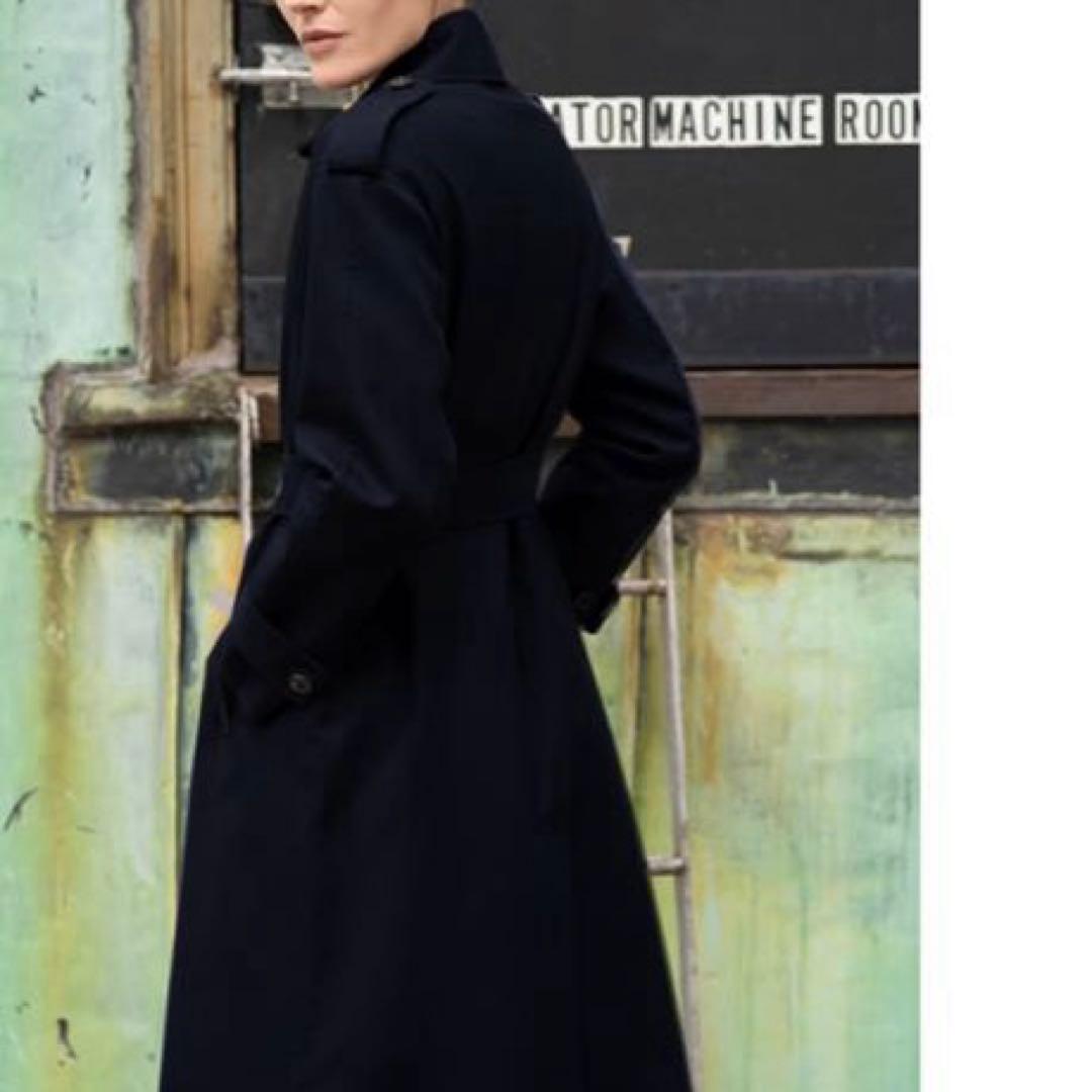 2022美品！セオリーリュクス（38）トレンチコートMalden Kelimi