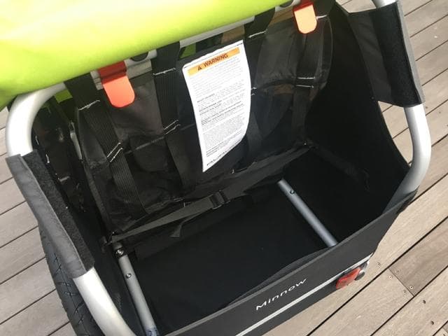 BURLEY チャイルドトレーラー ミノウ MINNOW 数回使用！