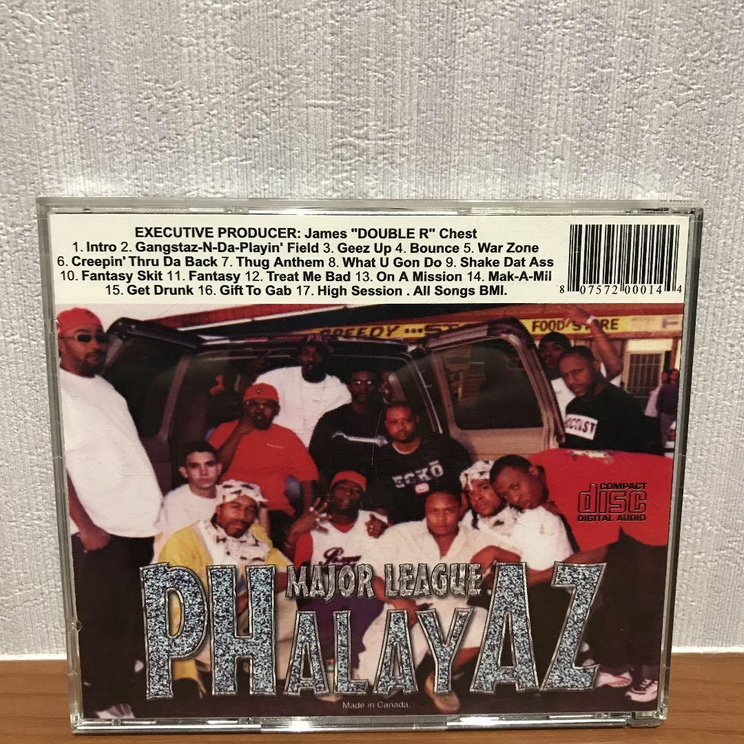 洋楽 MAJOR LEAGUE PHALAYAZ  G-RAP  G-FUNK