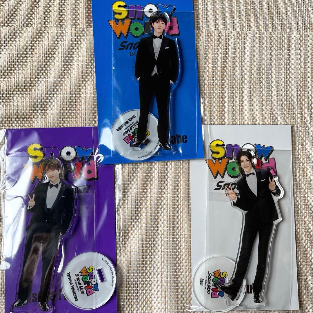 【新品】 Worldアクリルスタンド　コンプリートセット　❌即購入禁止