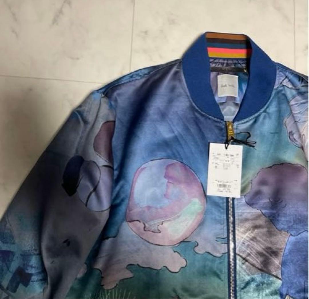 Jun【美品】Paul Smith プリント ブルゾン XL
