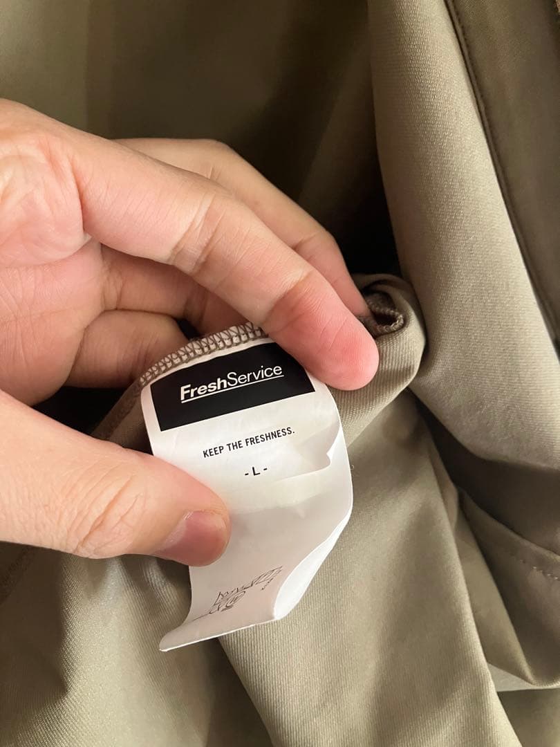 ジャケット・アウター freshservice CORPORATE TRACK SUIT L TAN