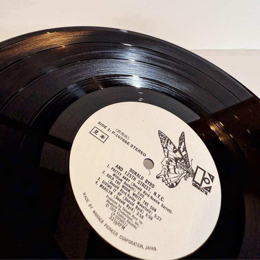 美盤☆見本盤【ニューヨーク125番街の凱旋】ドナルド・バード　レコード　LP