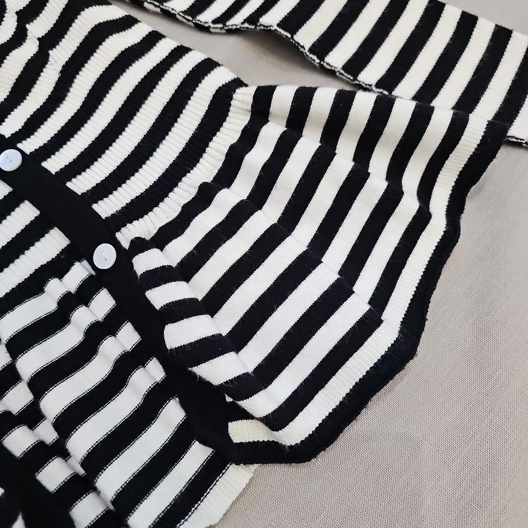 美品【TWIN-SET】イタリア カーディガン リブ フリル 43,780円