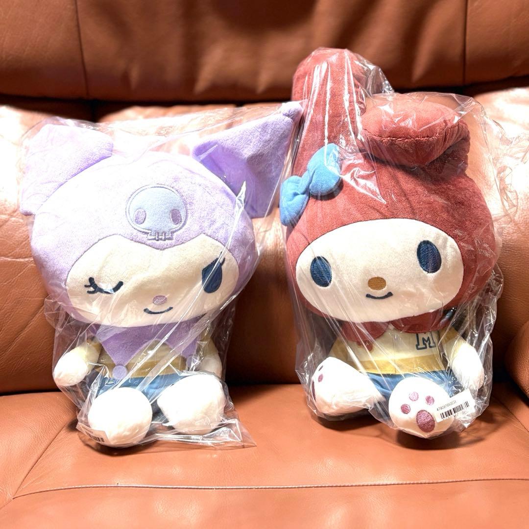 グレイッシュハングアウトもこもこブランケット、BIGぬいぐるみ6種の7点セット