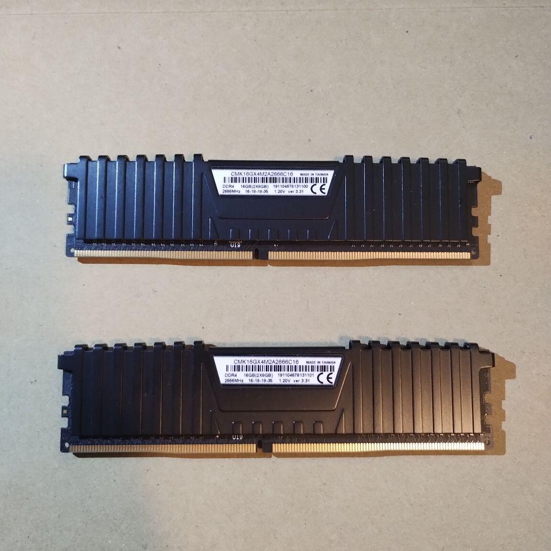 Corsair Vengeance LPX DDR4 8GB×2 2666MHz