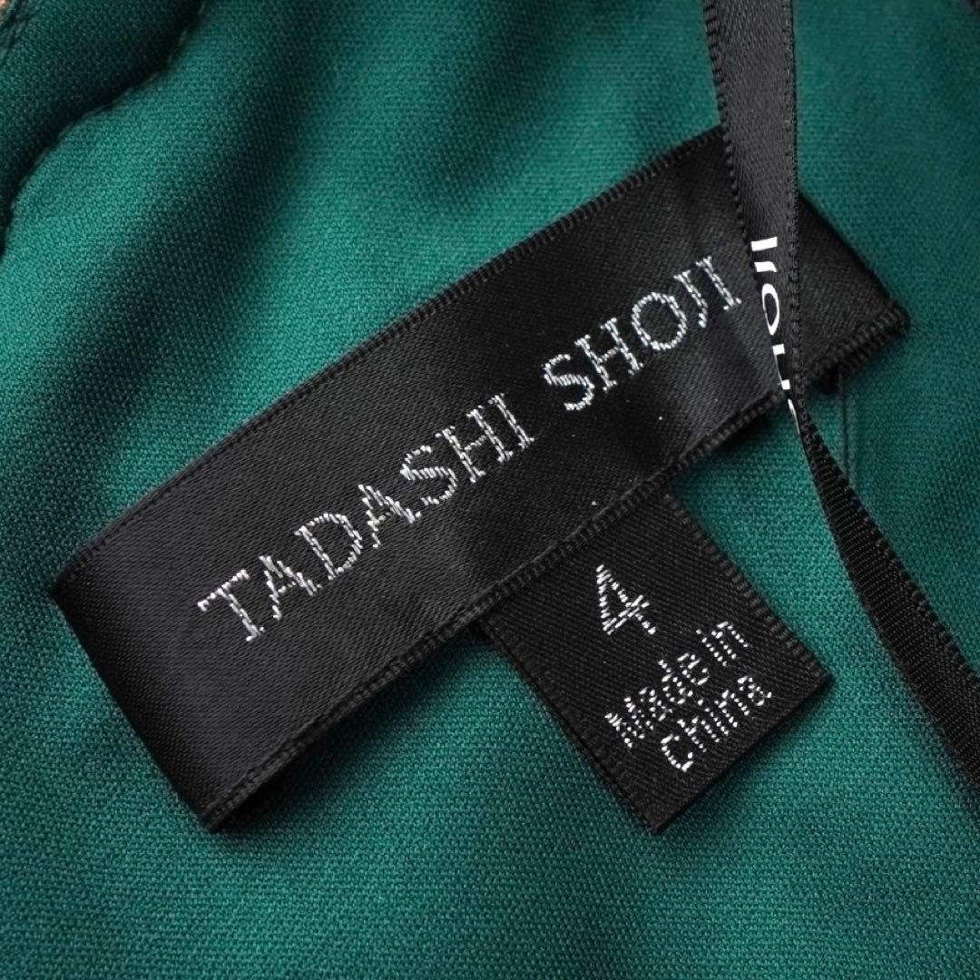 金*卵様 美品 TADASHI SHOJI タダシ ショウジ ノースリーブ ワン