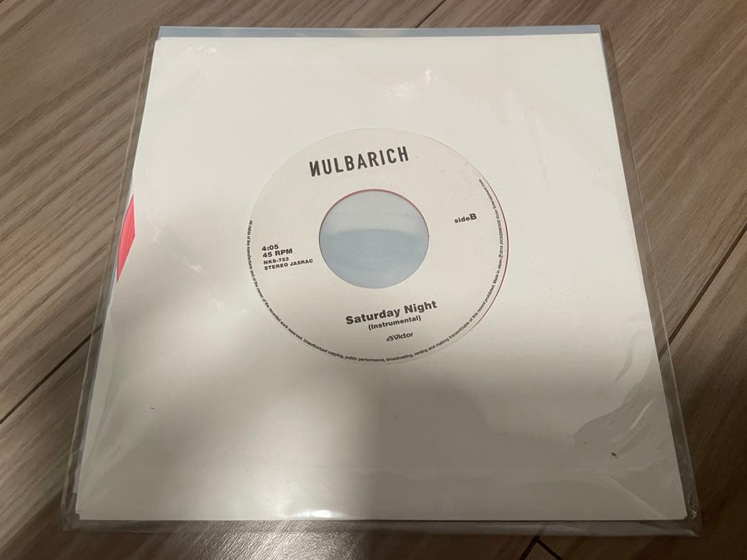 ライブグッズ　セカンドグラビティ　7インチLP